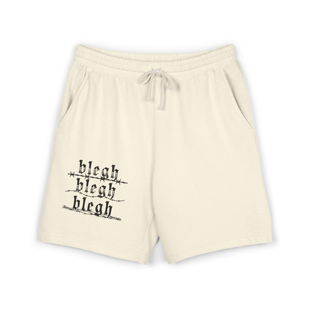Unisex Garment-Dyed Lightweight Fleece Sweat Shorts BLEGH