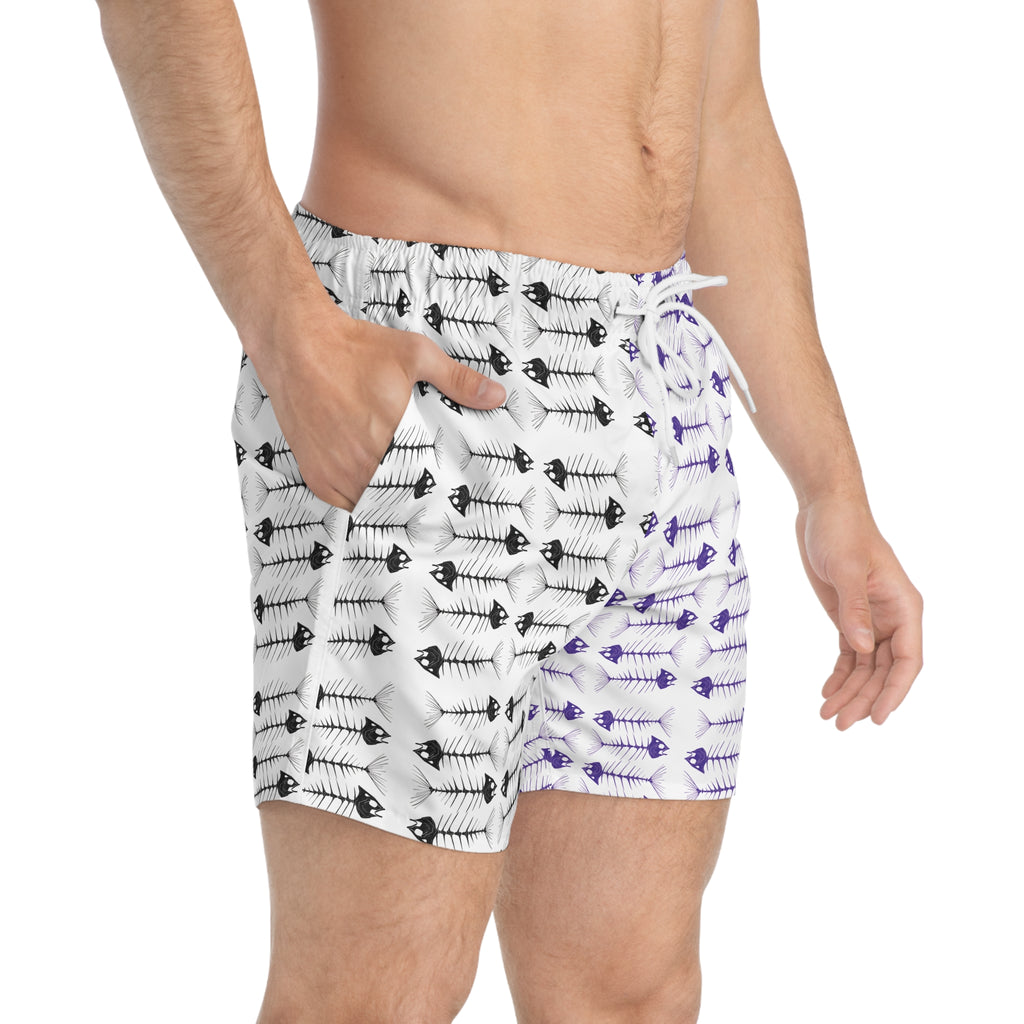 Fish bone Men’s Swim Trunks
